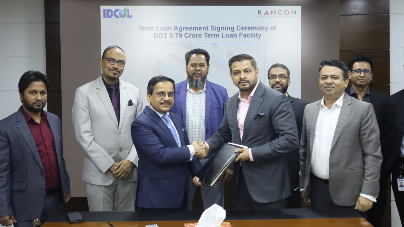 IDCOL EXTENDS FINANCING TO RANCON FOR ROOFTOP SOLAR PROJECT